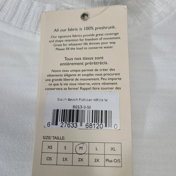 Neon Buddha South Beach Asymmetric Sweater‎ Size Med NWT